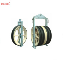 Heavy duty cable pulley